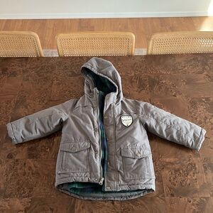 Gray Winter Coat 3t
